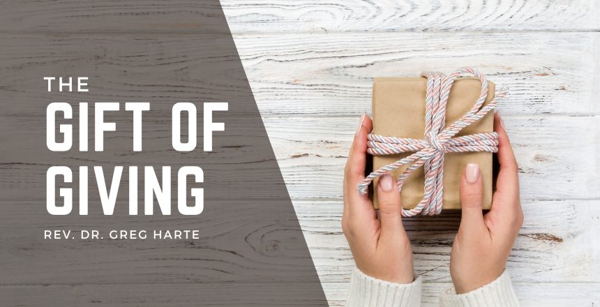 The gift of giving The gift of giving